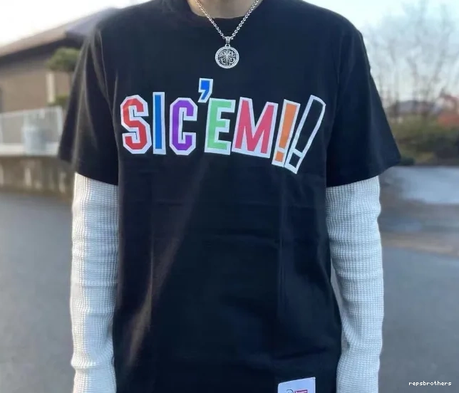 White Tee L XL  ￥99 Black 21FW WTAPS Color S Letter M and Sic'em! 0922